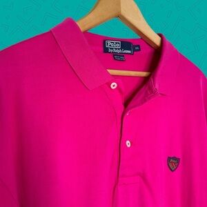 Polo Ralph Lauren Golf Pink Polo Shirt